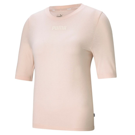 Koszulka damska Puma Modern Basics Tee Cloud różowa 585929 27
