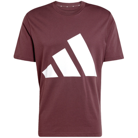 Koszulka męska adidas Essentials Big Logo bordowa JE8939