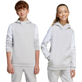 Bluza dla dzieci adidas Squadra 25 Sweat Hoody szara JD4808
