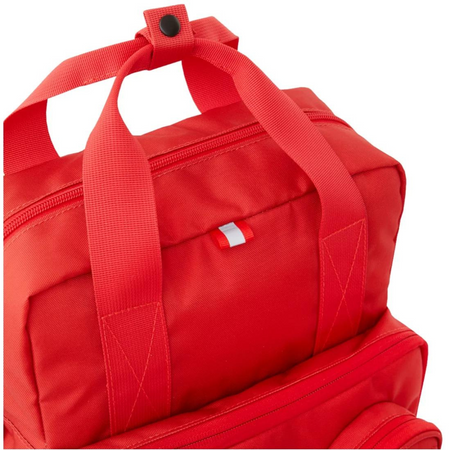 Klasyczny szkolny plecak czerwony 15 L do przedszkola LEGO Brick 2x2 Backpack 20205-0021