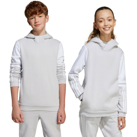Bluza dla dzieci adidas Squadra 25 Sweat Hoody szara JD4808