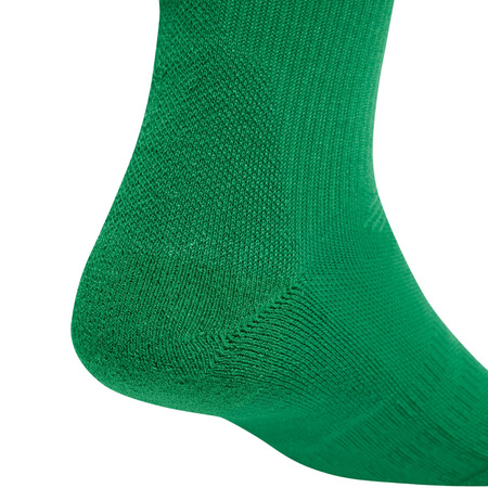 Skarpety piłkarskie adidas Football Cushioned Performance Crew zielone JW3436