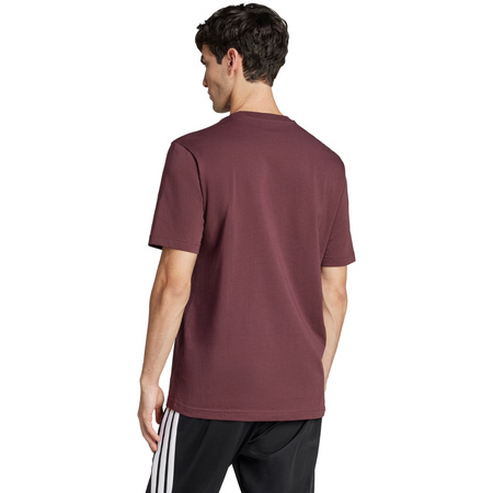 Koszulka męska adidas Codes Camo Graphic burgundowa JI6769