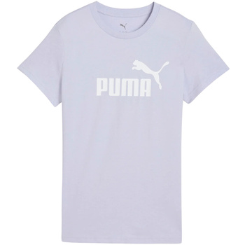 Koszulka damska Puma  ESS No.1 Logo Tee Cool Weather jasnofioletowa 682371 47
