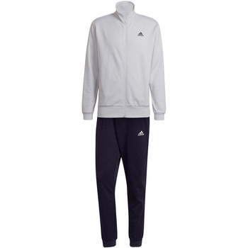 Dres męski adidas Logo Graphic Track Suit szaro-granatowy H61134