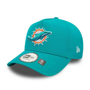 Czapka z daszkiem New Era 9FORTY NFL Miami Dolphins Official Team Colours E-Frame - 60565502
