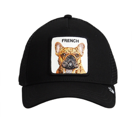 Czapka z daszkiem Goorin Bros. The French Frenchie Black Trucker - 101-1785-BLK
