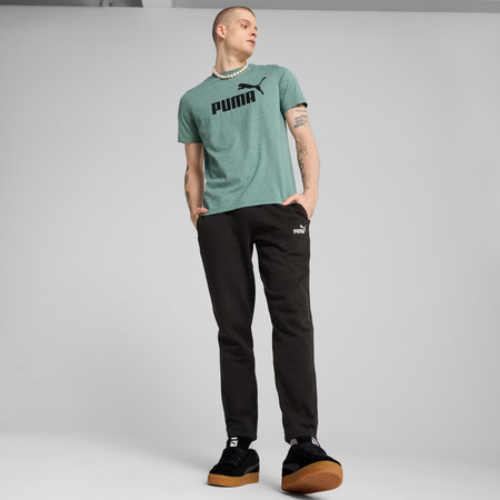 Koszulka męska Puma Ess No.1 Logo Heathear Tee zielona 682551 30
